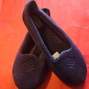 Dearfoams Blue Cozy Slippers